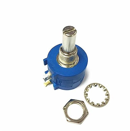 BIRGI 3590S-2-201L 3590S-2-201 200 Ohm Potentiometer mit variablem Widerstand, Präzisionspotentiometer, 50 Stück