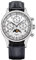 SUGESS Seagull ST1908 Chronograph mit Mondphase, Datum, Saphir, 40 mm, Weiß, BNIB, weiß, Modern