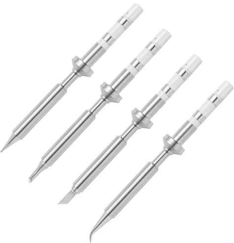 4Pcs Mini Pencil Soldering Iron Tips Replacement for Pinecil Micro-Soldering Iron,PTS200/TS100 Portable Solder Pen Tool