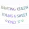 Dancing Queen Young & Sweet Only 17 Banner,Happy 17th Birthday Party Decor for Girls, Cheers to 17 Years Party Decorations Supplies Holographic