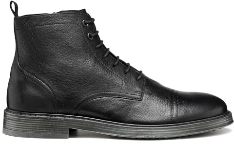 GEOX MAN U HENREYS ANKLE BOOTS BLACK 42_EU