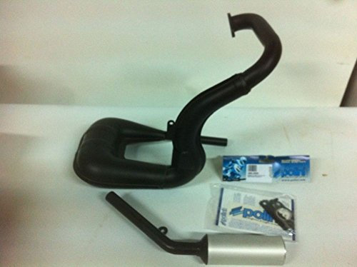 MARMITTA POLINI PER PIAGGIO VESPA 50 PK-XL-HP AD ESPANSIONE SILENZIATA