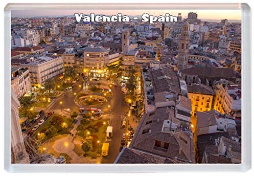 Valencia - Spain - Jumbo Fridge Magnet BBSM636