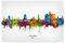 artboxONE Poster 30x20 cm Städte Havana Cuba Skyline txt hochwertiger Design Kunstdruck - Bild Havana Cuba Havana