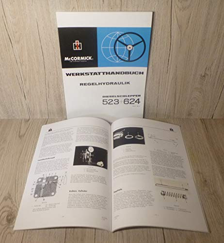 IHC MC CORMICK Werkstatthandbuch Regelhydraulik Traktor 523 624