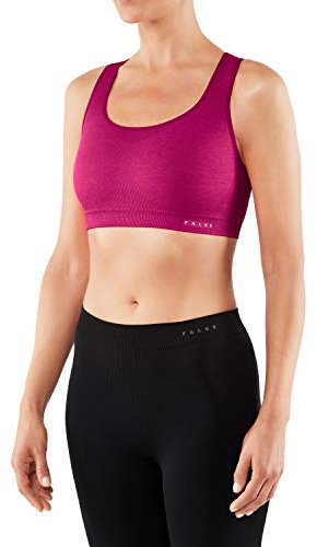 FALKE Damen Sport-BH Madison Low Support Sport-BH, Berry, S, 38462