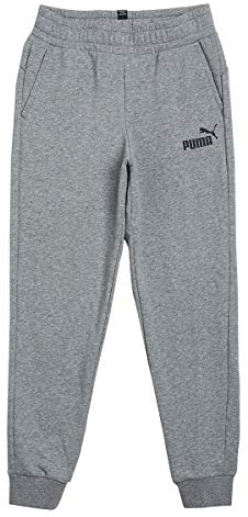 PUMA Jungen Jogginghose, Medium Gray Heather, 110