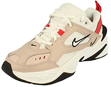 NIKE Womens M2K Tekno Running Trainers AO3108 Sneakers Shoes (UK 4.5 US 7 EU 38, Light Smoke Grey Photon dust 018)