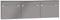 RENZ/Basic B / 3er Aufputz-Briefkastenanlage Wand-Briefkasten/RAL-Farbe 9007 Volumen 1/Dein-Briefkasten.de