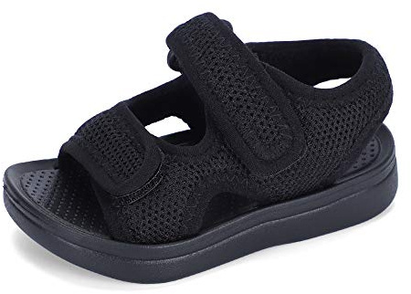 MK MATT KEELY Mixte Enfants Sandales pour Bébé Fille Garçon Bout Ouvert Souple été Plat Marche Beach Outdoor Sport Sandales EU 21-35