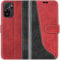 Mulbess Coque pour Xiaomi Redmi Note 10 4G / Redmi Note 10S, Etui a Rabat, Housse en Cuir, Pochette de Protection Portefeuille, Élégant Vin Rouge