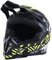 Actionbikes Motors Kinder Cross Helm Hornet ECE 22/05 Norm - Straßenzulassung - Motocross - Crosshelm - Downhill - Fullface (Grün, Kids S 47-48 cm)
