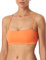 Schiesser Damen Bandeau Top Bikini, orange, L