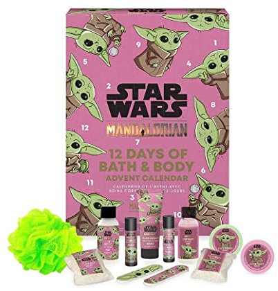 MAD Beauty Grogu Advent Calendar Star Wars The Mandalorian 12 Day Bath and Body Series Gift