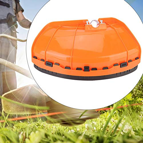 Yosoo Health Gear Cubierta Protectora de Cuchilla para Cortadora de Césped, Protector de Desbrozadora Roja de 26mm/28mm, Cubierta para Cortacésped, Cubierta para Cortadora de Césped, Protector de