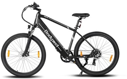 M275 27.5-Inch Mountain Electric Bike,36v 15.6Ah 250Wremovable Battery,80km Average (Estimate),6.5hour Charging 42v3a,Led Display Bluetooth&App,7 Speed,Hydraulic Brakes,Headlight & Taillight,50-55N.M