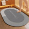 Fooyho Badematte Rutschfester Badezimmerteppich Klein Absorbierender Badteppich 40x60cm Schnelltrocknende Badematte Stein Bath Mat, Saugfähig Badvorleger rutschfest Waschbar Duschvorleger Beige