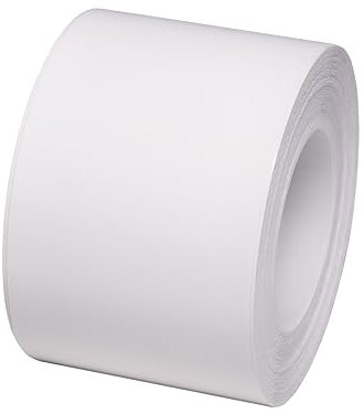 PROlac Bande décorative autocollante pour voiture, moto, bateau, camping-car, scooter, meubles et intérieur Blanc mat 10 m