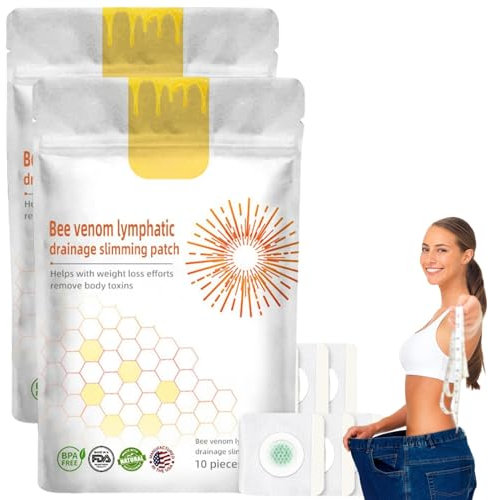 Abnehmen Patch,Slim Patch,2pcsBienengift Schlankheitspflaster,Abnehmen Fettverbrenner,Gewichtsverlust Aufkleber,Weight Loss Sticker,Slimming Patch Bauchnabel zum Abnehmen Bauch Abnehmen Fat