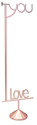 AYVADA Garderobenständer Kleiderständer Garderobe aus Metall Bodenstehende Kleiderstange Kleiderständer für Wohnzimmer/Schlafzimmer/Geschäft/Roségold Es ist so nett von dir