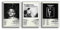 NebulaNova Set of 3 Canvas Album The Weeknd Leinwand Poster Schlafzimmer Dekoration Landschaft Büro Raumdekoration Geschenk Unframe-style 08x12inch(20x30cm)