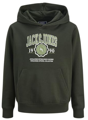 JACK & JONES Herren Jjmako Sweat Hood Jnr Jjmako Sweat Hood Jnr (1er Pack)
