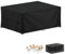 LAMUNI Housse Table de Jardin, 200x110x75cm Bâche Salon de Jardin Rectangulaire Housse Protection Salon de Jardin Imperméable Bache Table de Jardin, Anti-UV, 420D Oxford Housse Table Exterieur
