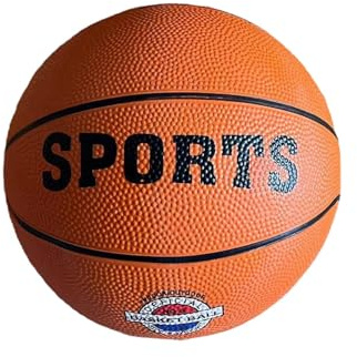 Outdoor -Basketball - Stille Basketball Dribbling Innenräume | Hochdichte Gummifutter professioneller Basketball | Jugendbasketball | Größe 5 Basketball | Tragenresistente Sportbälle für Kinder Jugend