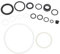 CANIGHT 1 Set Jack Repair Kit Jack Seal and Cap Horizontal Seal Tool Bottle Jack Handle Vertical Jack Seal Kit Jack Seal and Sealant Valve Seal Removal Tool Floor Jack Seal Gasket