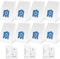 8 Stück AirClean 3D Efficiency C3 Staubsaugerbeutel für Miele GN Staubsaugerbeutel, kompatibel mit Complete C2, Classic C1, S227 S240 S270 S400 S400i S600 S2 S5 S8 Serie