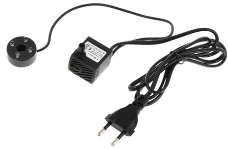 Toddmomy 2w Pompe à Eau Submersible Réglable Avec Led Pour Aquarium Pompe Circulante Silencieuse Pour Fontaine Et Jardin