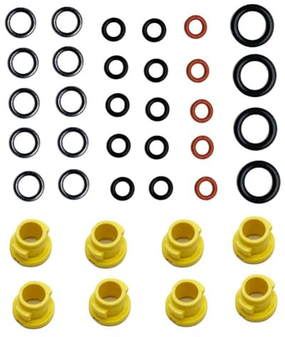 Pressure Washer O Ring Set with Nozzle and Seal Kit Compatible with K2 K3 K4 K5 K6 K7 Models, High Pressure Cleaner and Jet Wash Replacement Seals for