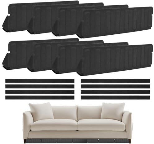 Naqqios Under Couch Blocker Adjustable Adhesive Inserts Barrier