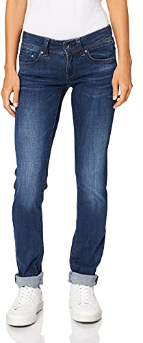 G-STAR Women's Midge Saddle Straight Jeans, Blue (Medium Aged D02153-8464-071), 25W / 32L