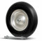 TAMS® Schubkarrenrad Vollgummi mit Achse grau Schubkarrenreifen 4.80/4.00-8 Metallfelge Pannensicher Ersatzrad Rad