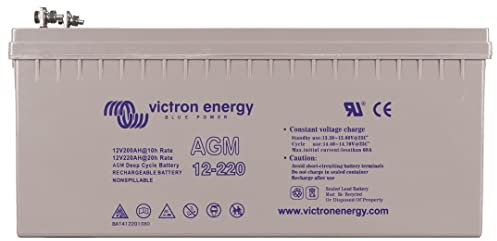 Victron Energy AGM Batterie au Plomb 220 Ah 12 Volt