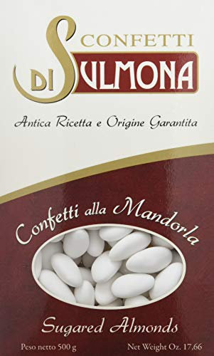 Confetti di Sulmona Classico con Mandorla Bianco - 500 gr