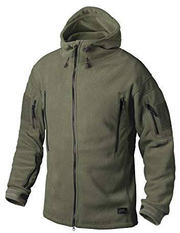 Helikon Patriot Fleece Jacket Olive - Men's Fishing Jacket - 3XL - Black