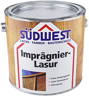 Südwest Imprägnierlasur Ebenholz 2,5 Liter
