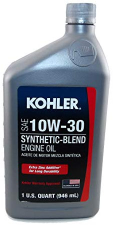 Kohler 1 Quart Synthetic Blend 10W30 Engine Oil