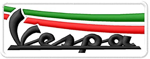 Masterpatch Aufnäher für Fans Ves Italian Patch Intended for Vespa Bikers GT GTS 60 125 200 250 300 Motorrad Motorrad Patch Parche Bordado Brodé Patch écusson Toppa ricamata