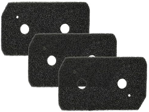 vhbw 3x Foam Pad Filter compatible with Bosch WTH850C7SN/04, WTH85200/01, WTH85200/03, WTH85200/04 Tumble Dryer Replacement Filter-Set