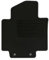 Velourmatte für Nissan NV200 ab Bj. 2009 Basic LP runde Befestigungen Veloursfussmatte Automatte Mit Absatzschoner Passform Neu