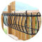 Vasi e accessori per piante Portafiori Per Balcone Da Giardino Esterno Scaffale Multifunzionale Ringhiera In Ferro Battuto Porta Fioriera Supporto Per Piante Sospese Fioriera Per Vasi Di Fiori Scaffal
