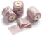 AOKSUNOVA Satinband Geschenkband Hochzeit 3,8cm Schleifenband Stoffband Fransenband Rosa Band