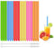 FIHODONE 18pcs Paille Bubble Tea Reutilisable, 12mm Pailles Plastique pour Perle Tapioca Bubble Tea, Avec 2 Brosses de Nettoyage, 25.5cm Grosse Paille pour Smoothie, Milk-shake, Cocktails