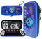 CHIKIXSON Zelda Switch Tasche, Switch Tragbare Tasche für Switch und Switch OLED Zubehör, Zelda Tears of The Kingdom Switch Hart Aufbewahrung SchutzTragetasche für 10 Spiele, Blau