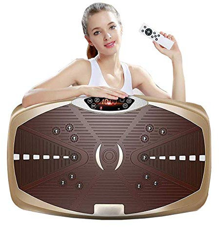 HADWAO Machine Professionnelle de Gymnastique à Plaque vibrante - pour la Perte de Poids et la tonification du Corps