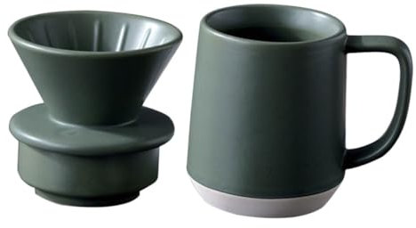 FELTECHELECTR 1 Set Coffee Filter Cup Ceramic Coffee Mugs Ceramic Dripper Espumador De Leche Ceramic Coffee Brewer Ceramic Coffee Cup Ceramic Cup Ceramics Manual Creative Cup