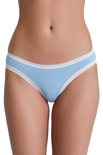 ALBERO NATUR Damen Slip Spitze Bio-Baumwolle Bikinislip Unterwäsche Unterhose